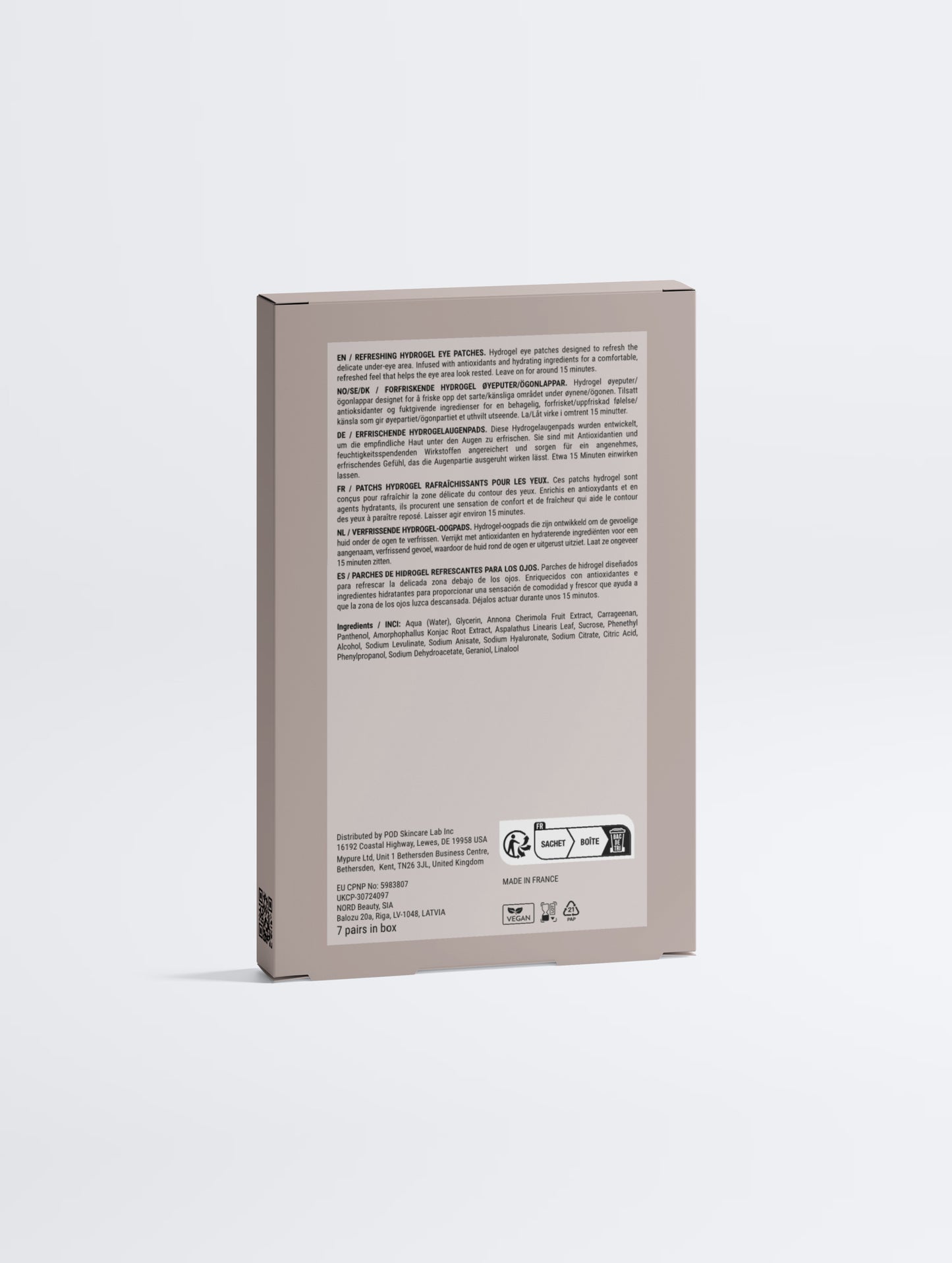 AQUA SOUL – Refresh Hydrogel Augenpads