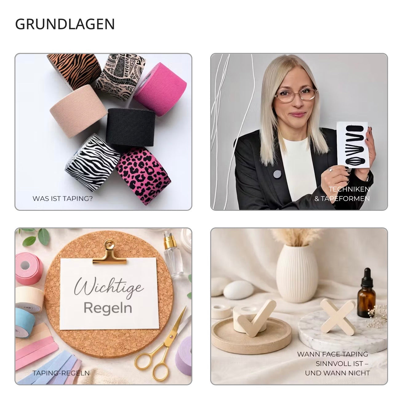Beauty Taping - Onlinekurs