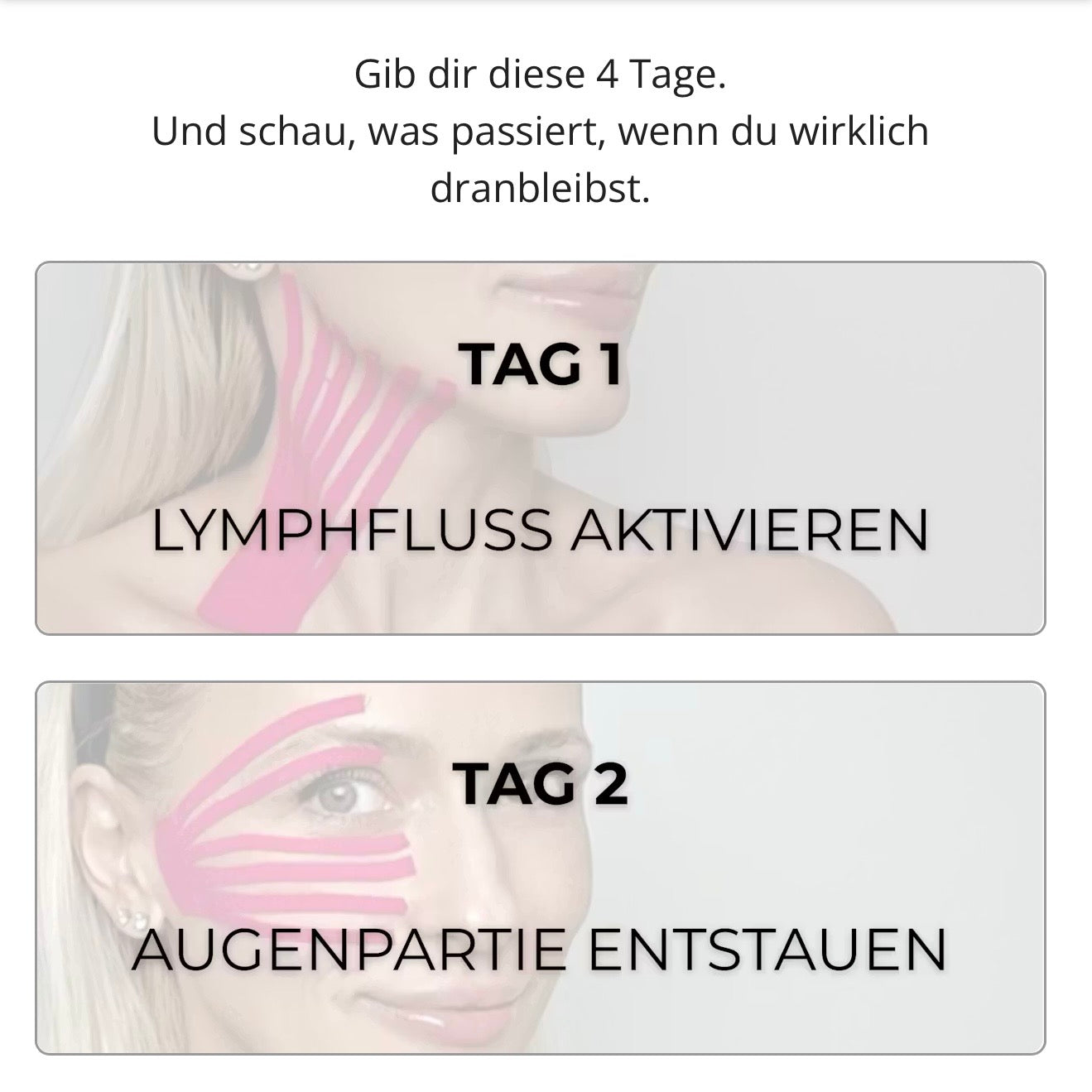4-Tage Face Taping Intensiv