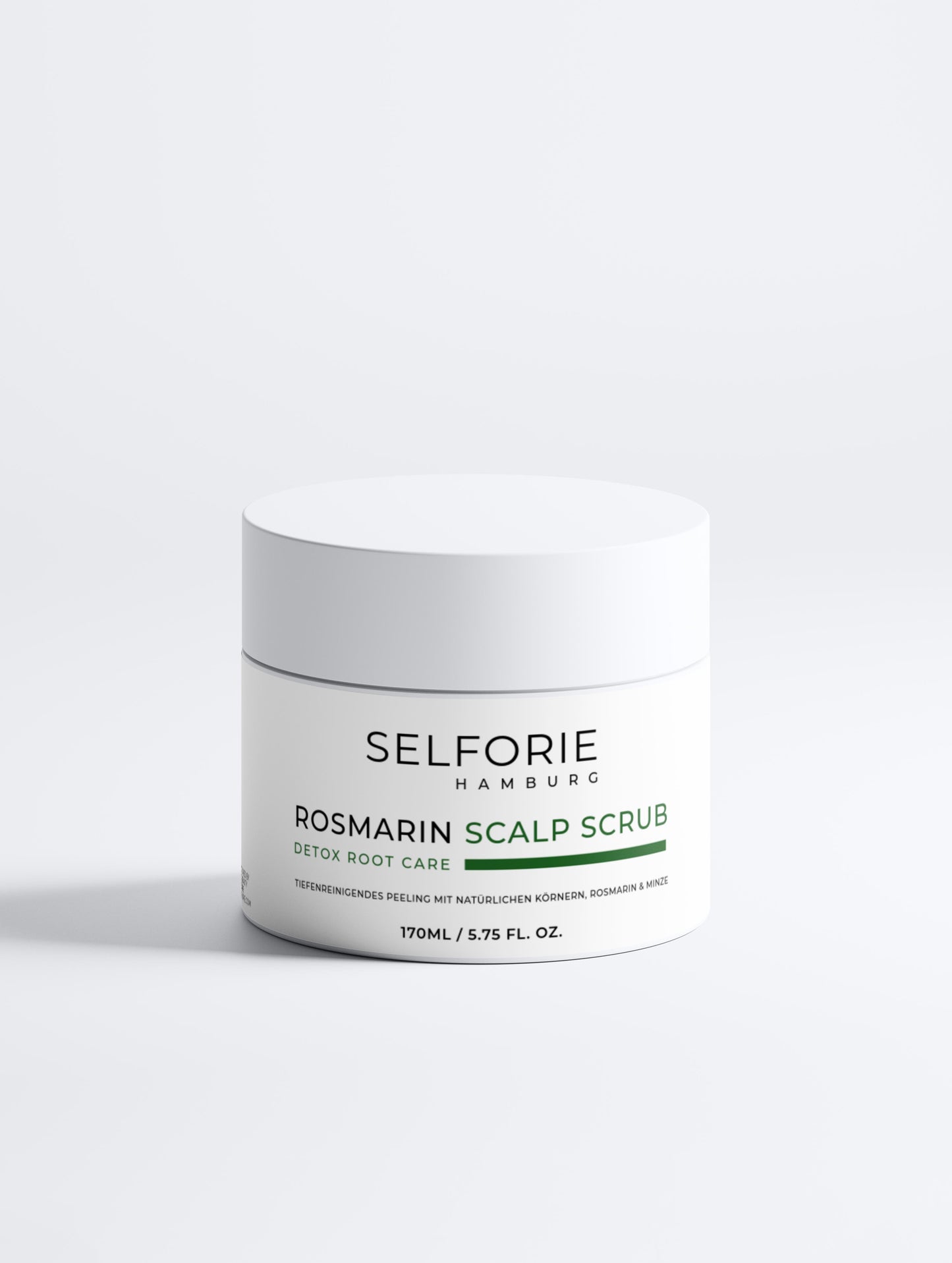Tiefenreinigendes Kopfhaut-Peeling – Rosmarin & Minze